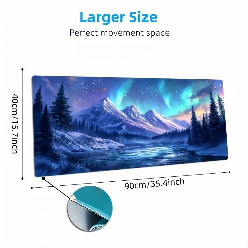 Mouse Pad Size 35.4X15.7Inch