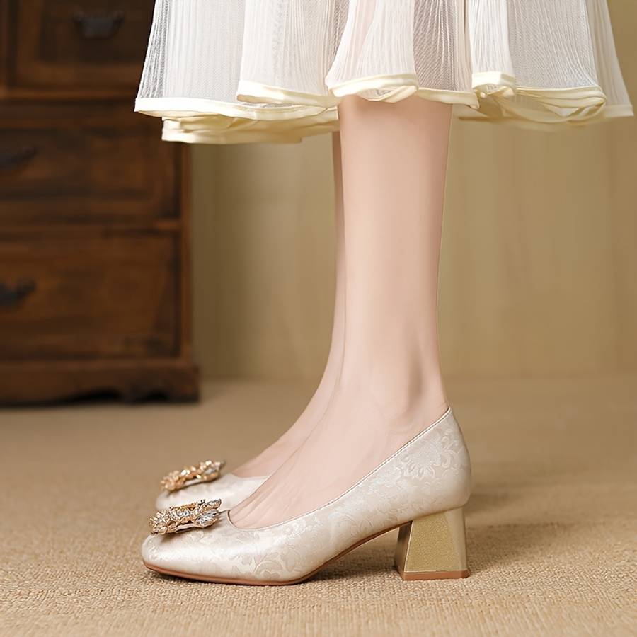 Women S High Heels Color Apricot Sizeuk 4