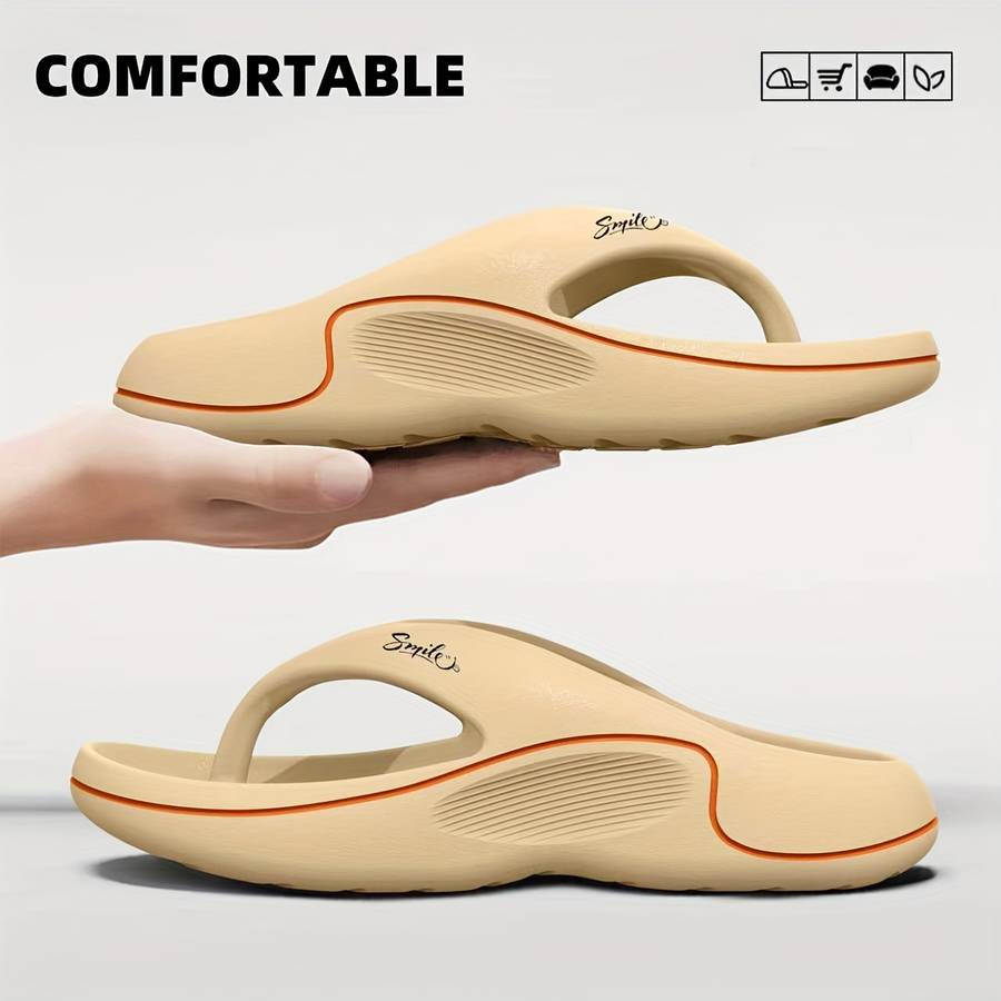 Men Slippers Summer Style White Size Uk 7.5 To 8