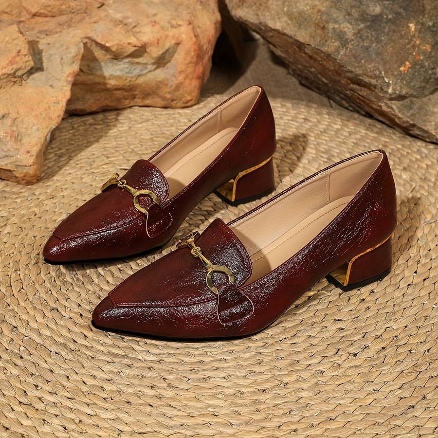 Women S High Heels Color Burgundy Sizeuk 6