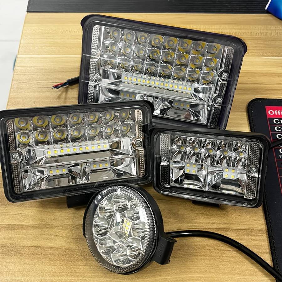 Car Lights Model Square 5Inch