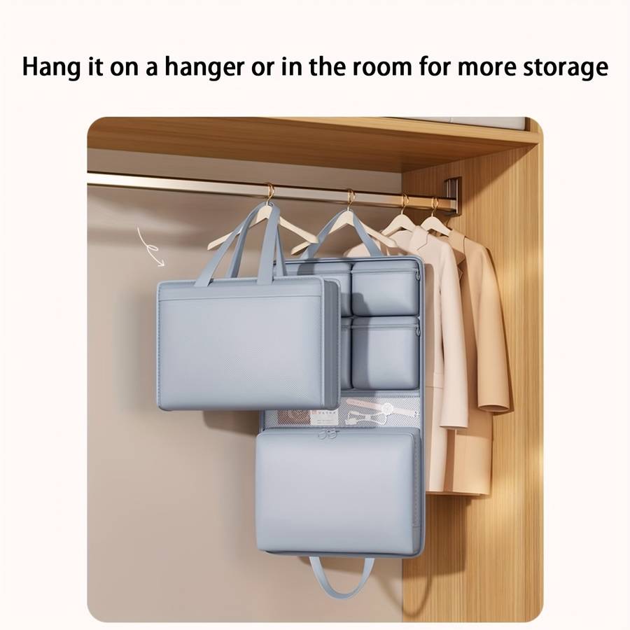 Storage Bag Color Beige Color Size45Cm17.7*37Cm14.5In 6In1