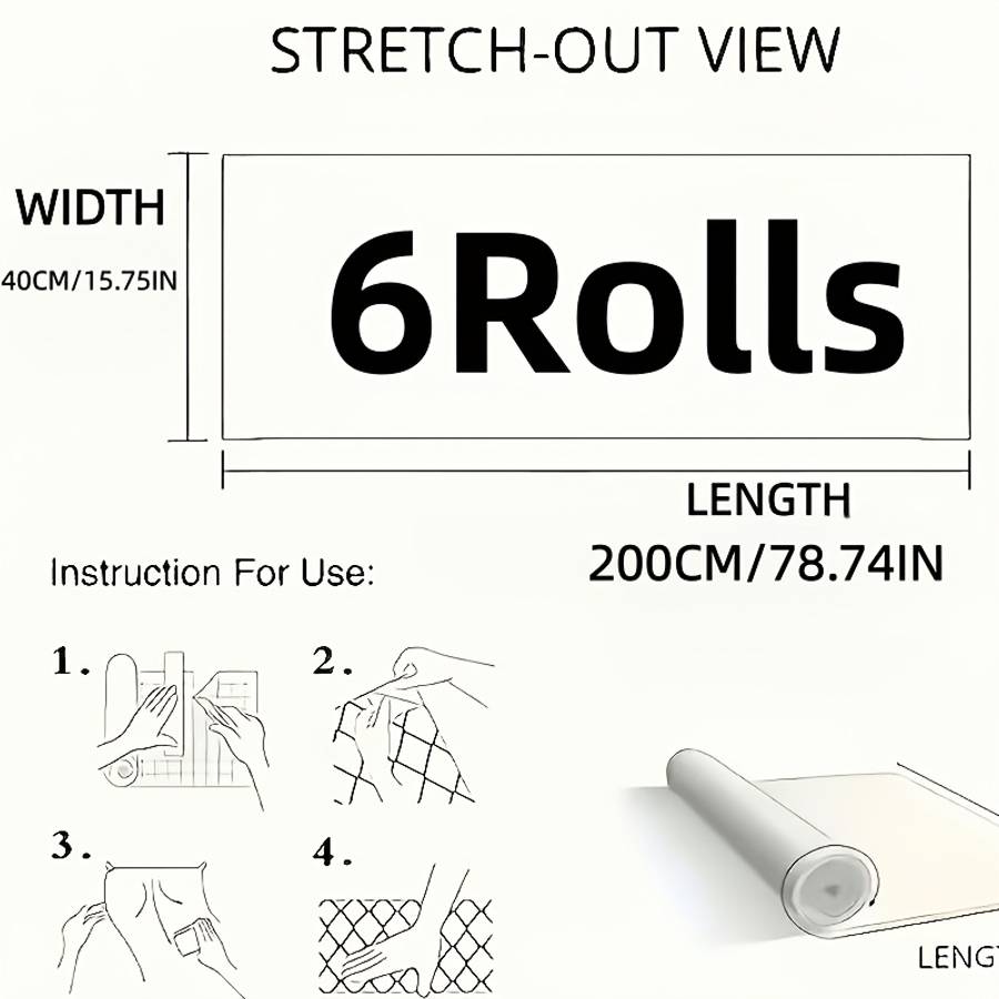 Self Adhesive Floor Stickers Luxury Custom Edition 4 6 Rolls
