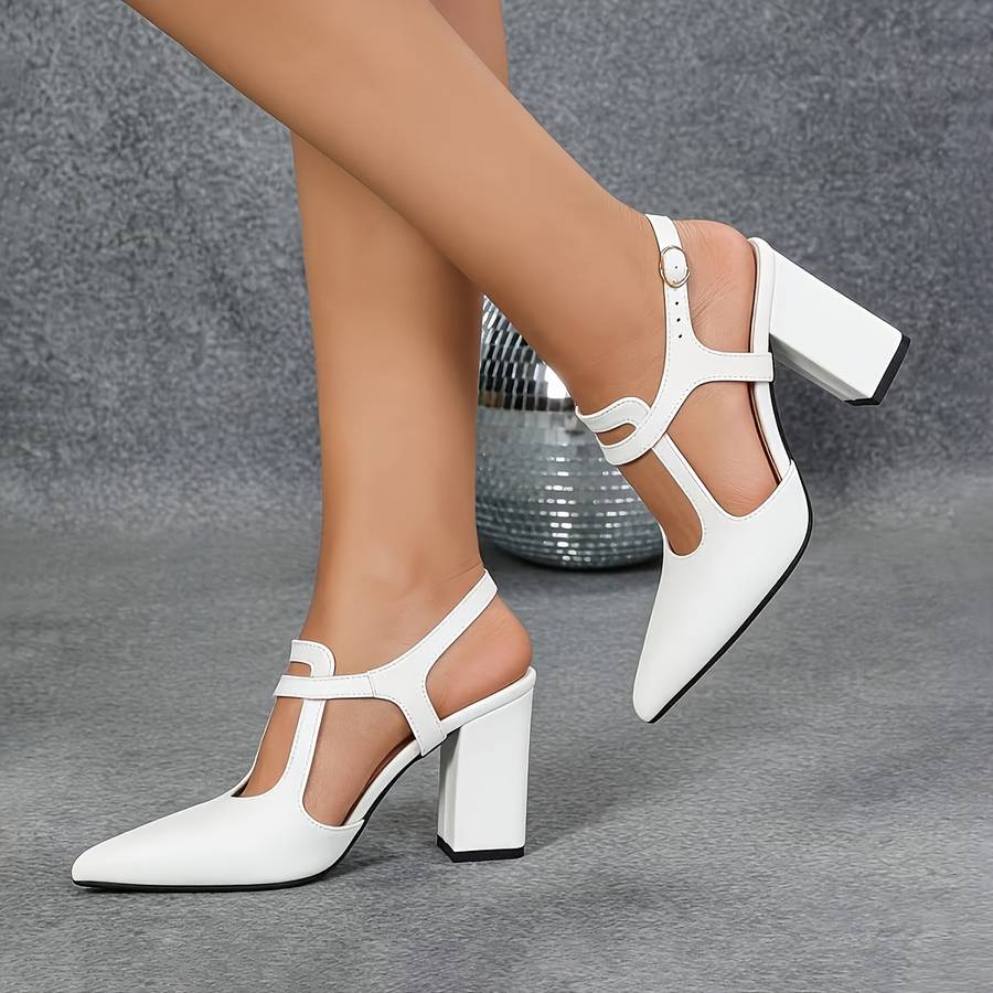 Women S High Heels Color White Sizeuk 5