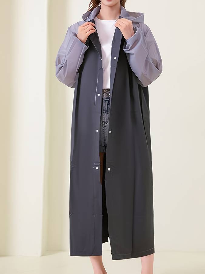 Raincoat Deep Grey Size Onesize