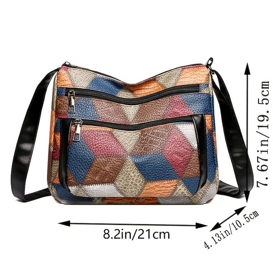 WomenS Bags W65 Diamond Shoulder Strap Black