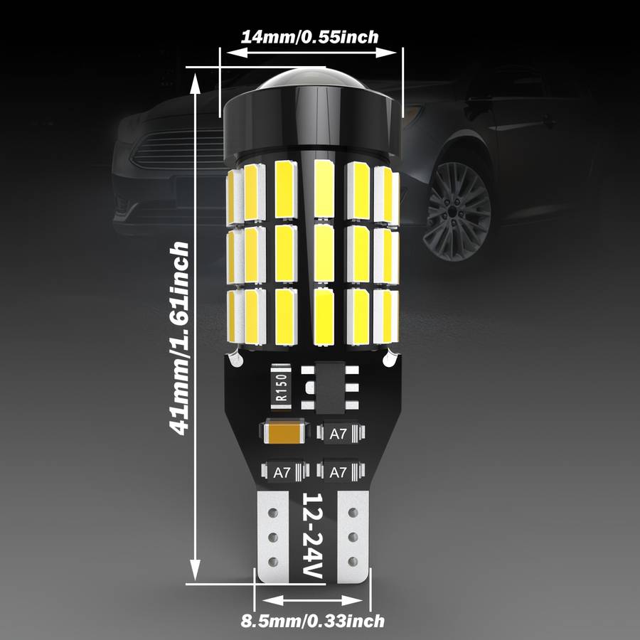 Car Lights Color White