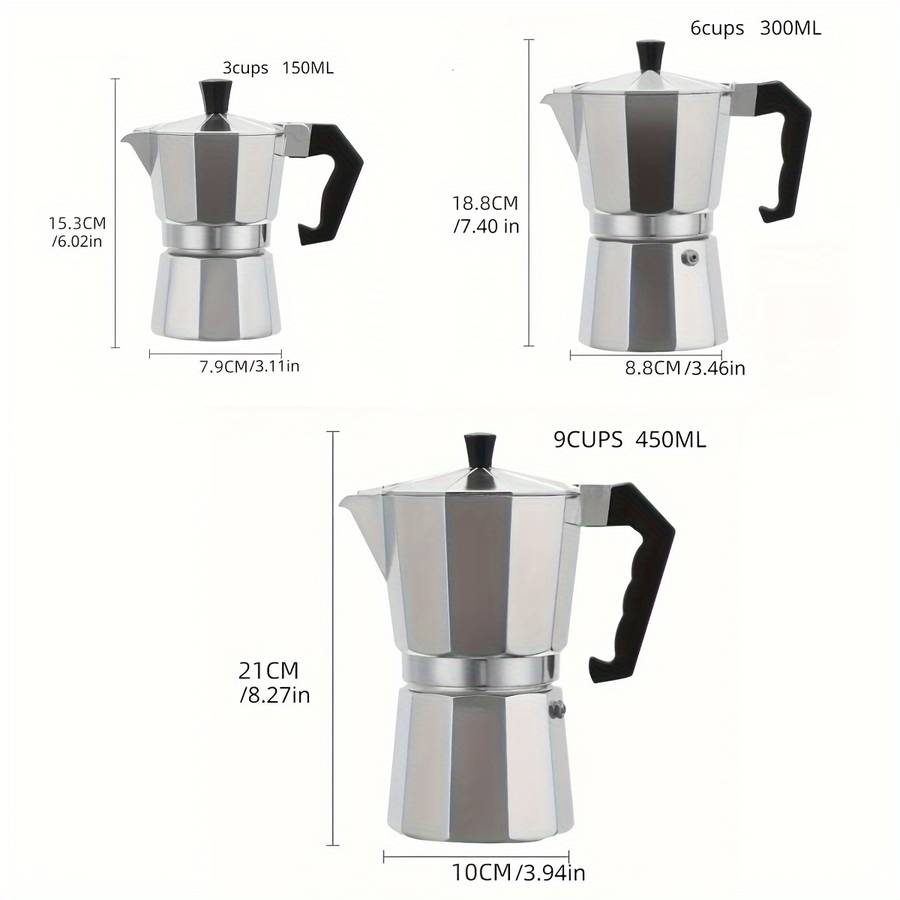 Coffee Machine Color 1 Piece Of Silver 3 Cups Modelye037Cjzxz10.30823