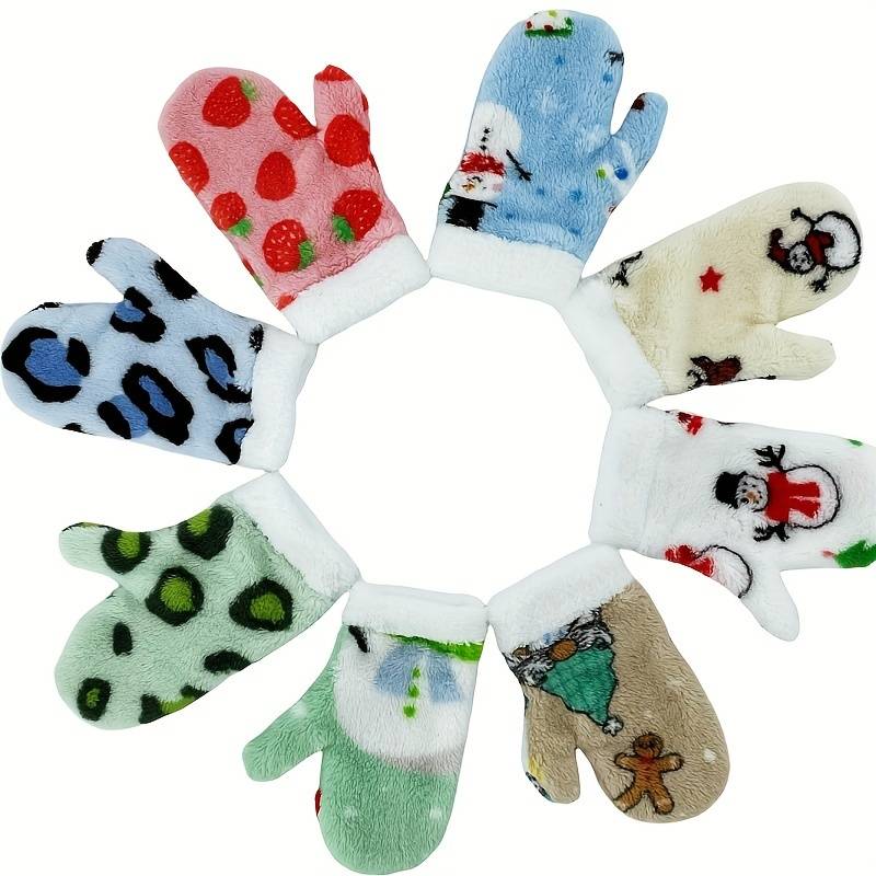 Winter Gloves Color L Light Blue Gloves