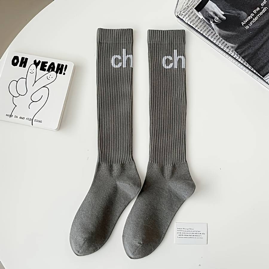 Women S Socks Color Grey Size Onesize