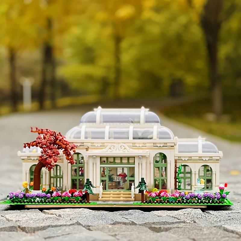 Building Toy Architectural Model Toy Set Style Botanical Garden