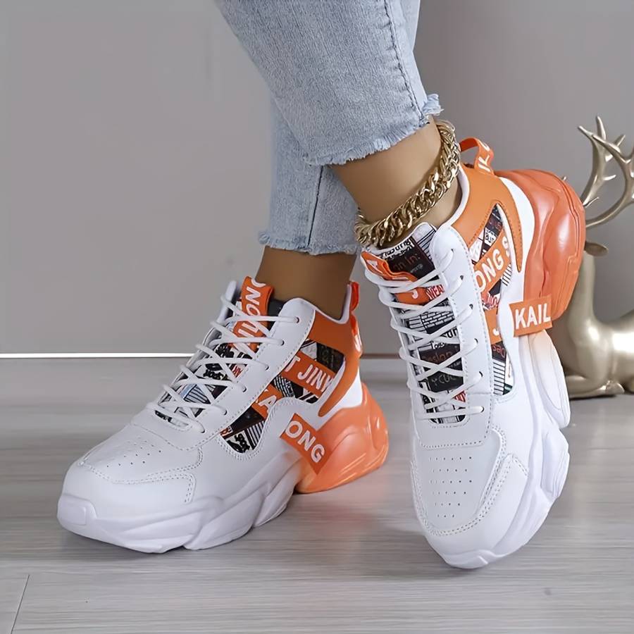 Women S Sneakers Color Blackred Sizeuk 6