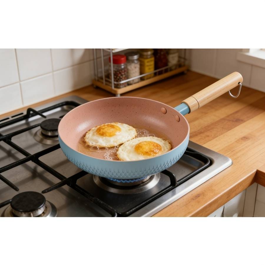 Frying Pan Size Blue 20Cm Without Lid