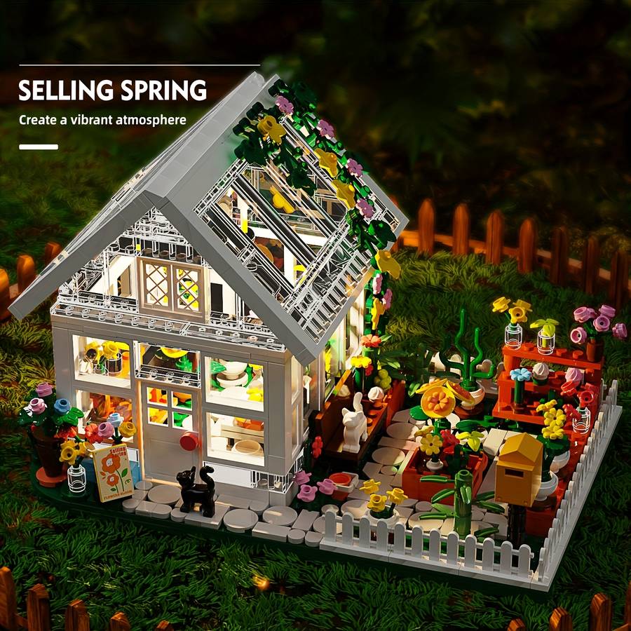 Building Toy Architectural Model Toy Set Model 758Pcs