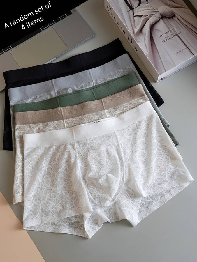 Mens Underwear Color 4 Pieces In A Random Set Sizeuk 32