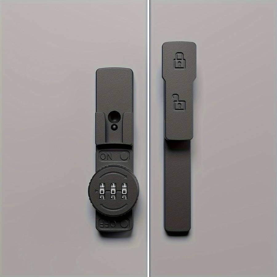 Lock Model 90 Degree Right Angle Black
