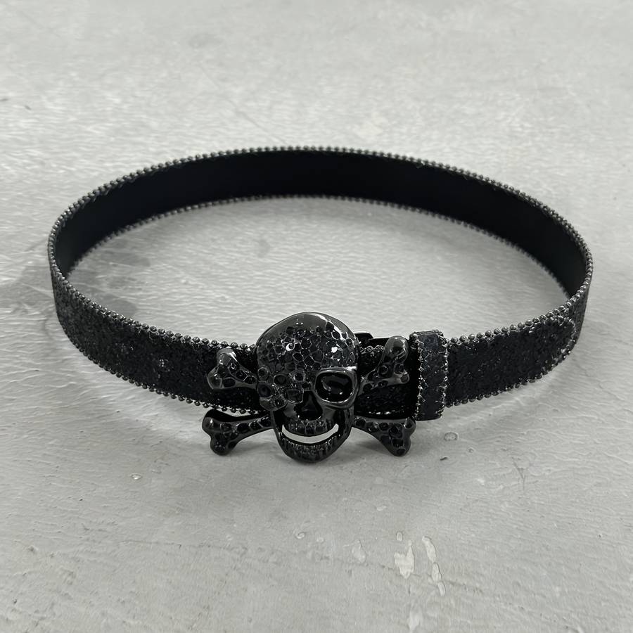 Belt Color Texture Silvery Size 112Cm