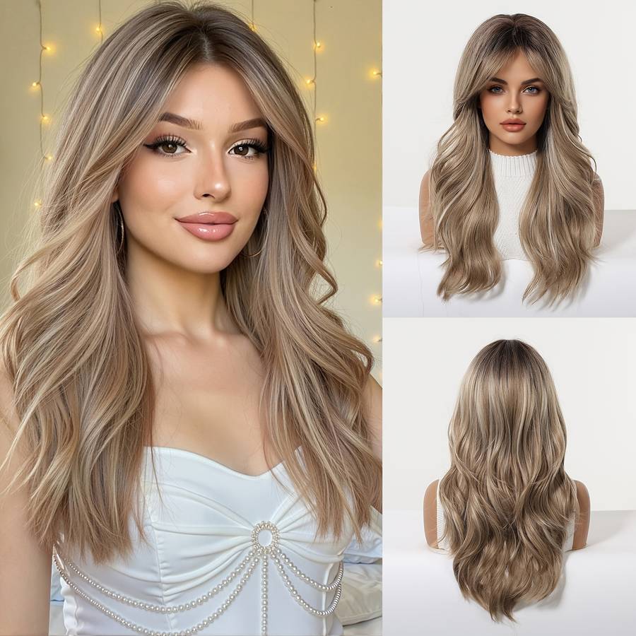 Women S Wigs Dyeing Hair Length50.8Cm