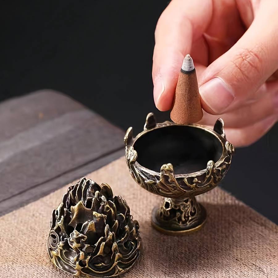 Incense Burner Color  Bronze