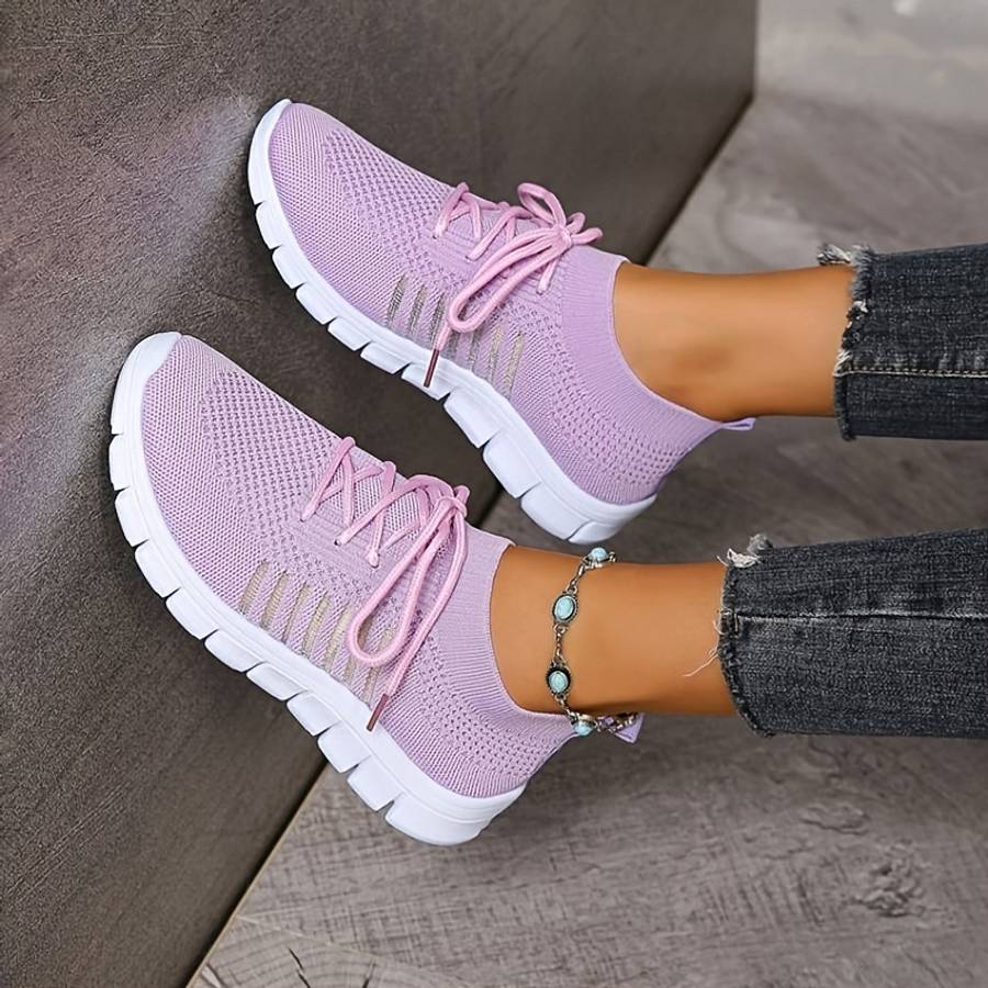 Women S Sneakers Color Light Purple Sizeuk 7.5