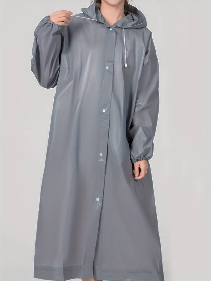 Raincoat Space Gray Size Onesize