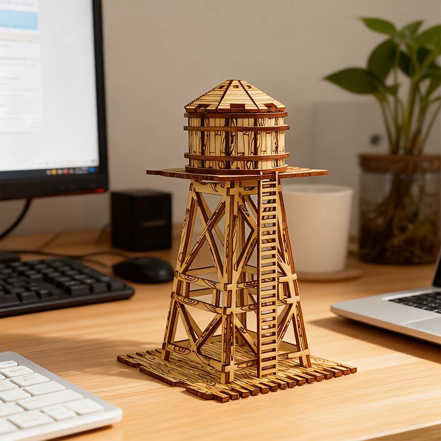 House Model Material Wooden