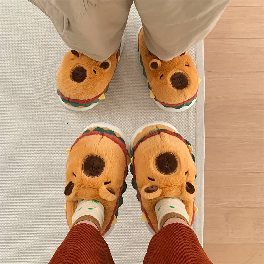 Cotton Slippers Color Orange Sizeuk 7-7.5 Big Kid