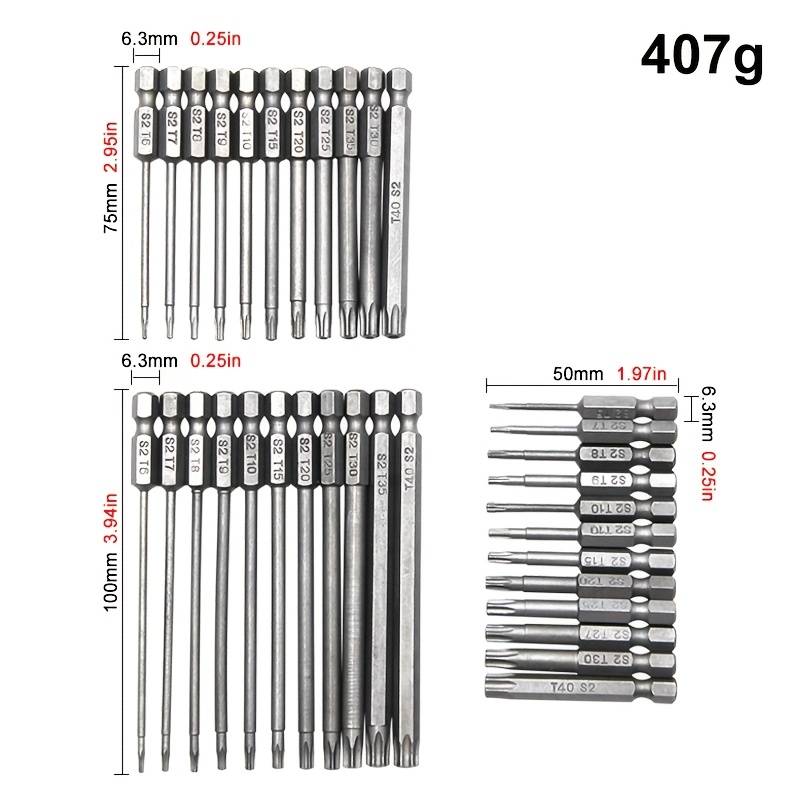 Screwdriver Bit Tool Set Style 11Pcs100Mm