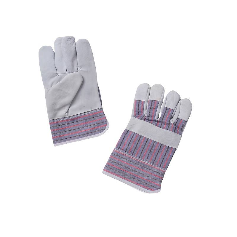 Work Gloves Color Sheepskin Striped Gloves