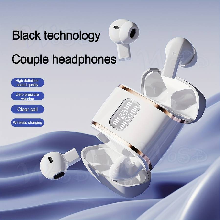 Rechargeable Wireless Earbuds Headphones Headset