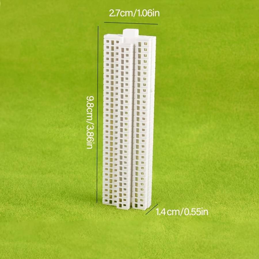 3D House Model Ornaments Items 18Storey Building 1800