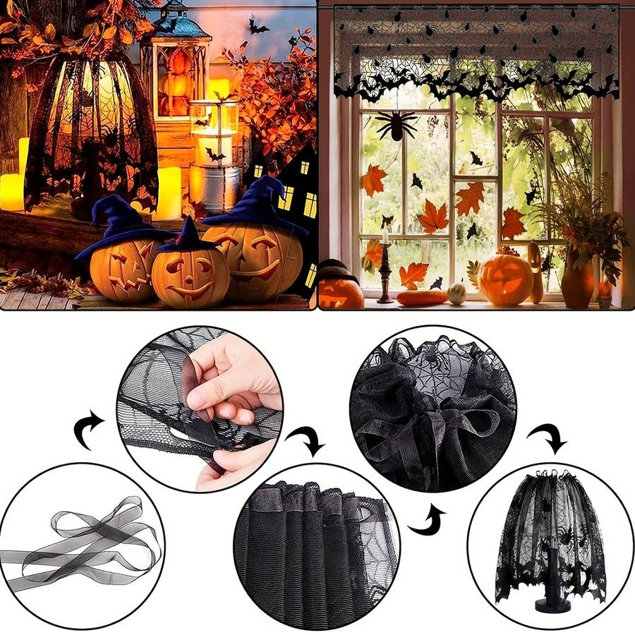 Halloween tablecloth decoration Items 102cm round tablecloth