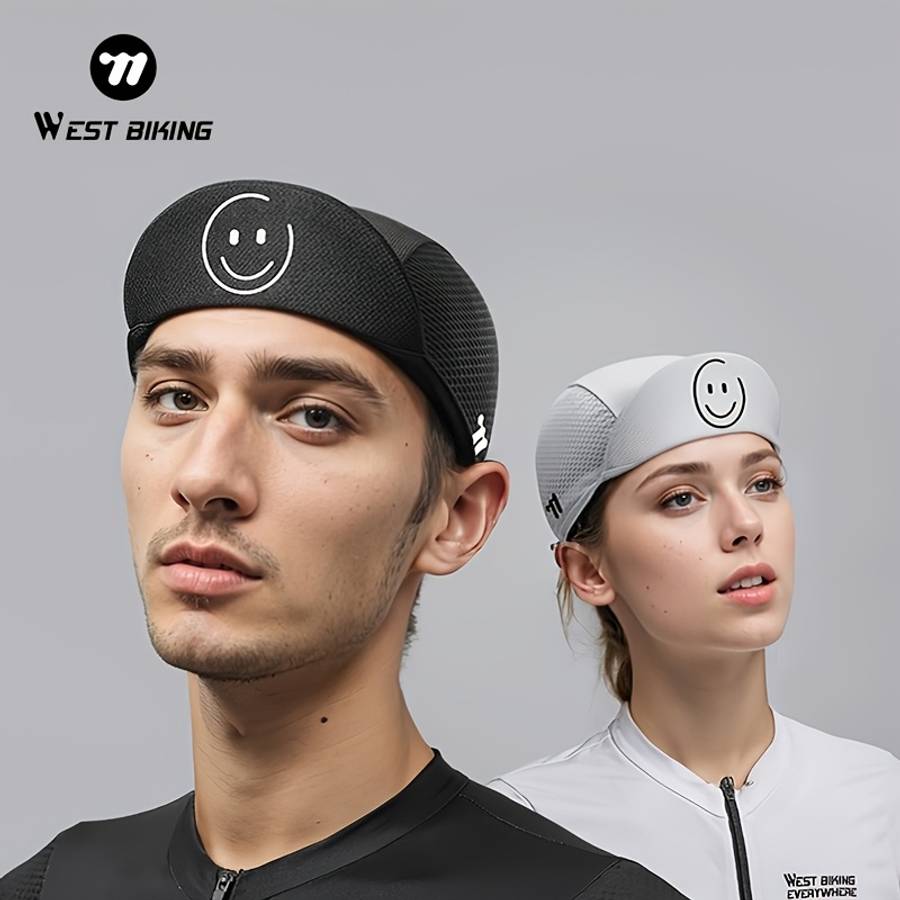 WEST BIKING Cycling Cap Helmet Visor Breathable Mesh Summer Bike Cap Liner Polyester Fiber U