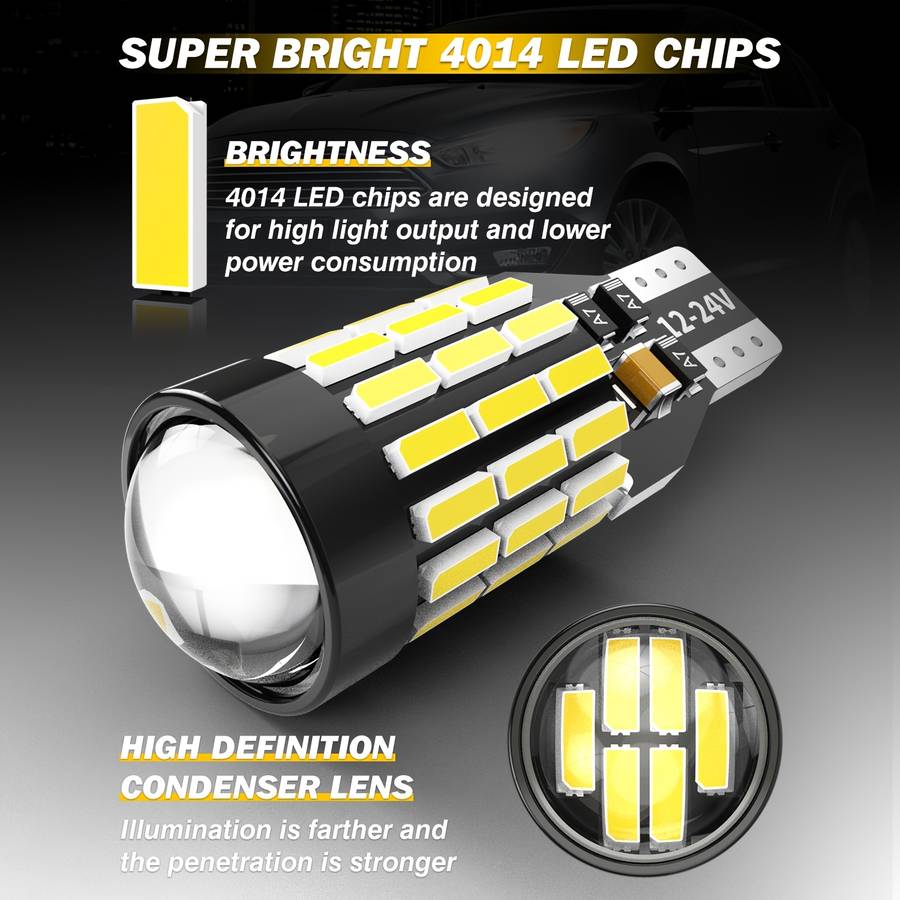 Car Lights Color White