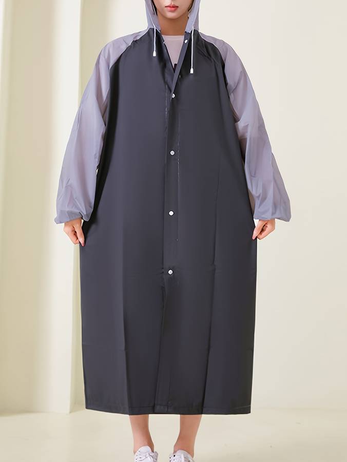 Raincoat Deep Grey Size Onesize