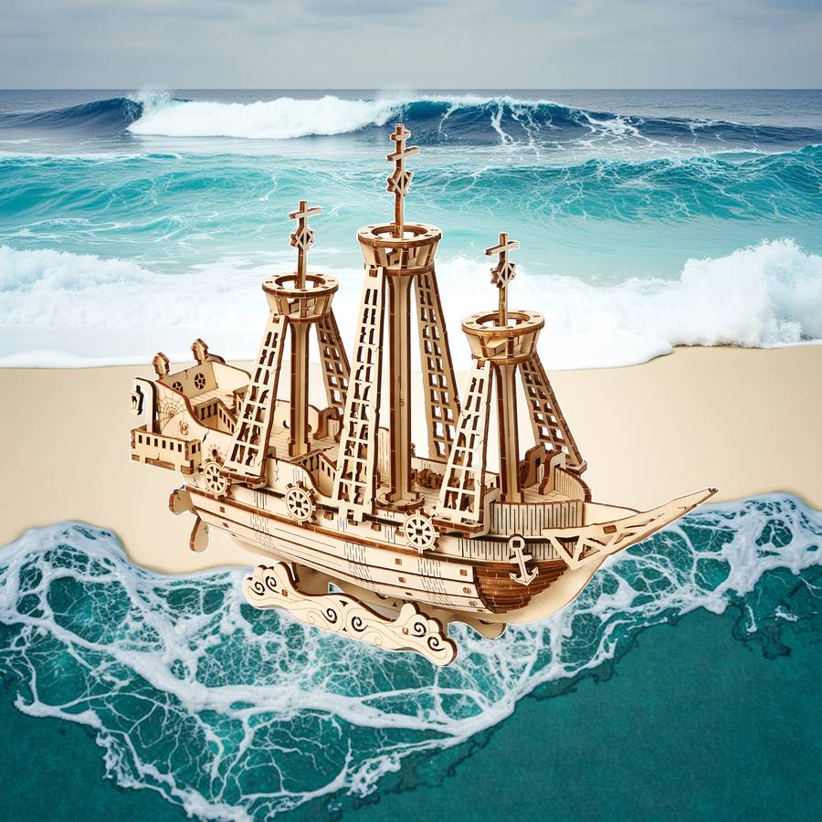 3D Jigsaw Puzzle Model Ship Model Lg864