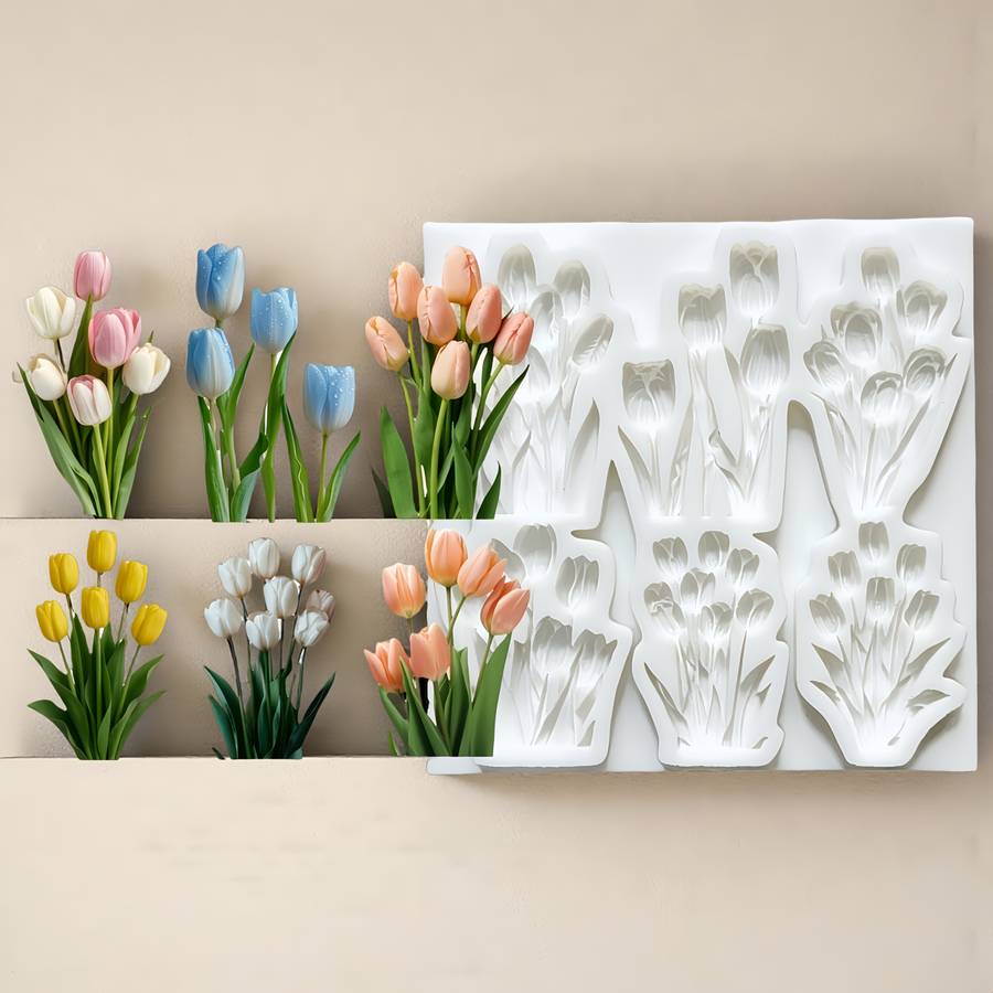 Suitable For Baking Molds Style Tulip