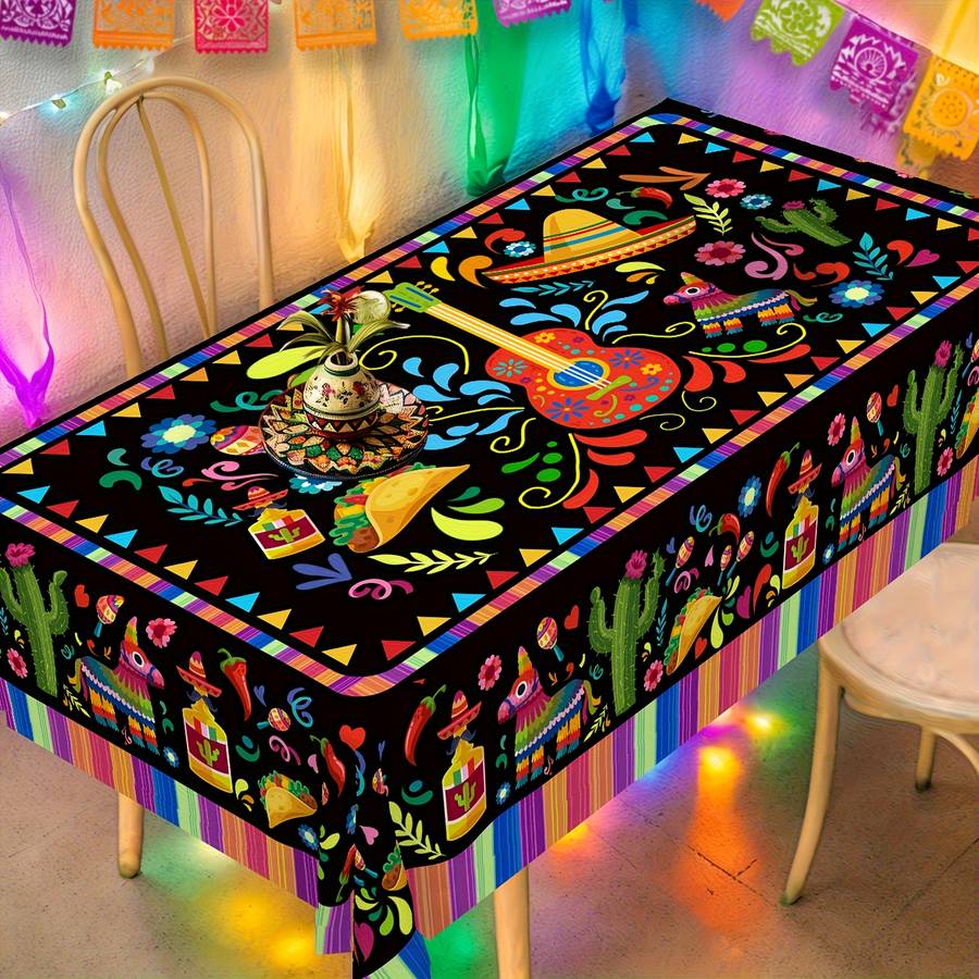 Halloween tablecloth decoration size 150 x 300cm