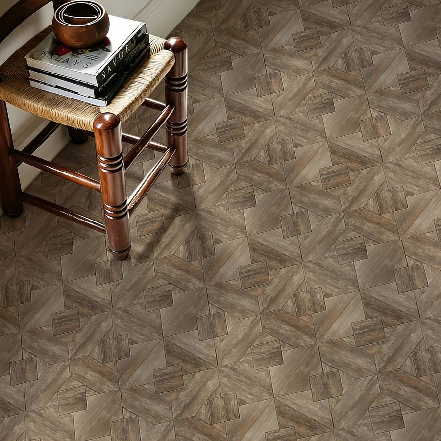Self Adhesive Floor Stickers 40Cm*120Cm*S Wood Grain