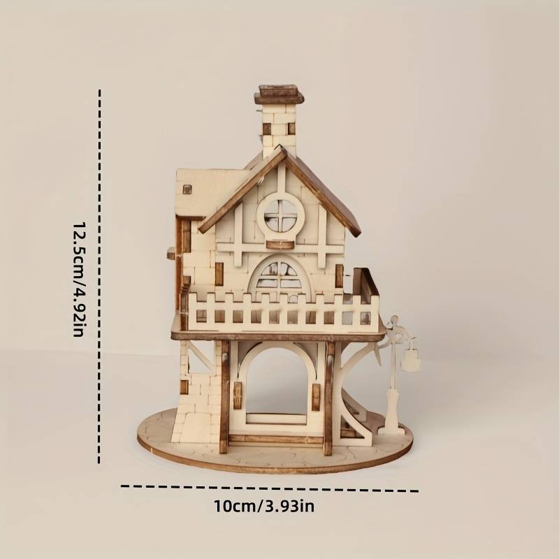 Building Toy Architectural Model Toy Set Color Country House