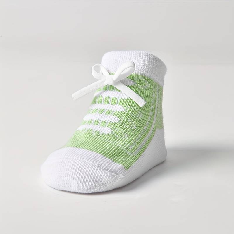 3 Pairs Mixed Colors L High Elastic Socks