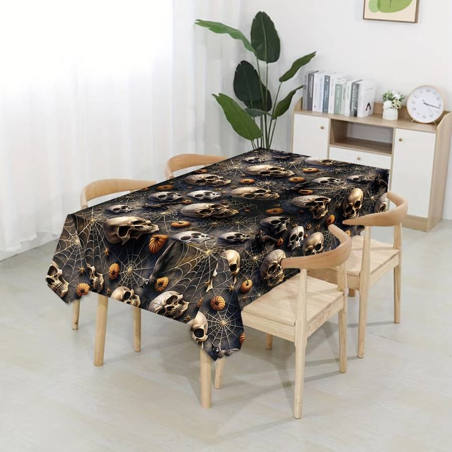 Halloween tablecloth decoration size 180cm x 140cm or 70.8in x 55.1in