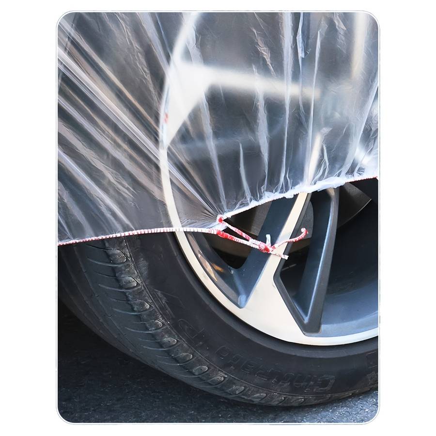 Car Cover Color Transparent Quantity 5Pcs