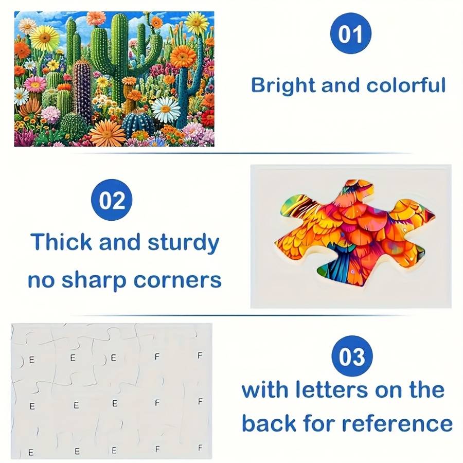 1000pcs Jigsaw Puzzle Vibrant DIY Art and Brain Challenge Game for Adults Ideal Fa