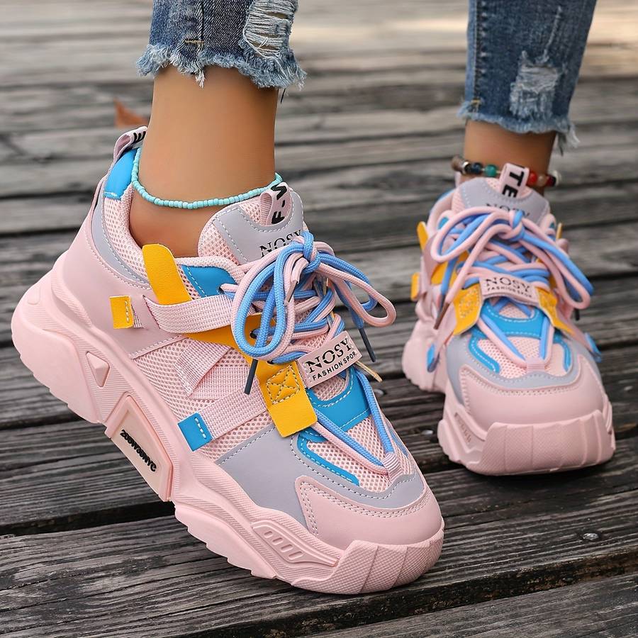 Women S Sneakers Color Pink Sizeuk 2.5