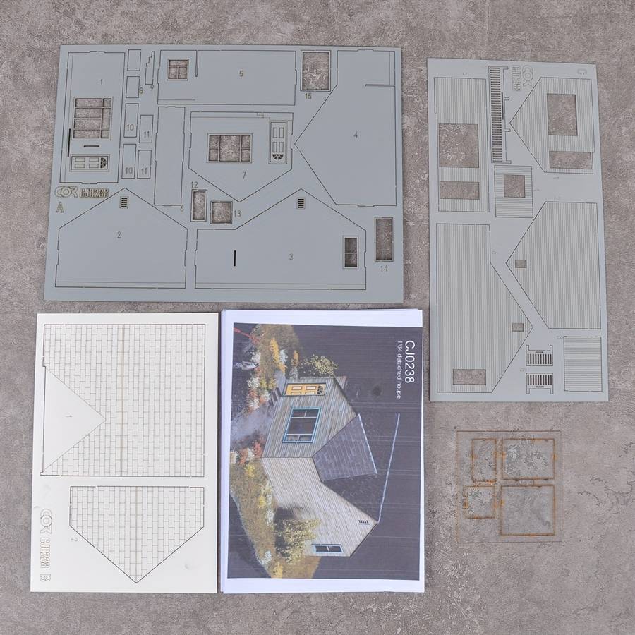 Building Toy Architectural Model Toy Set Quantity 1 Set