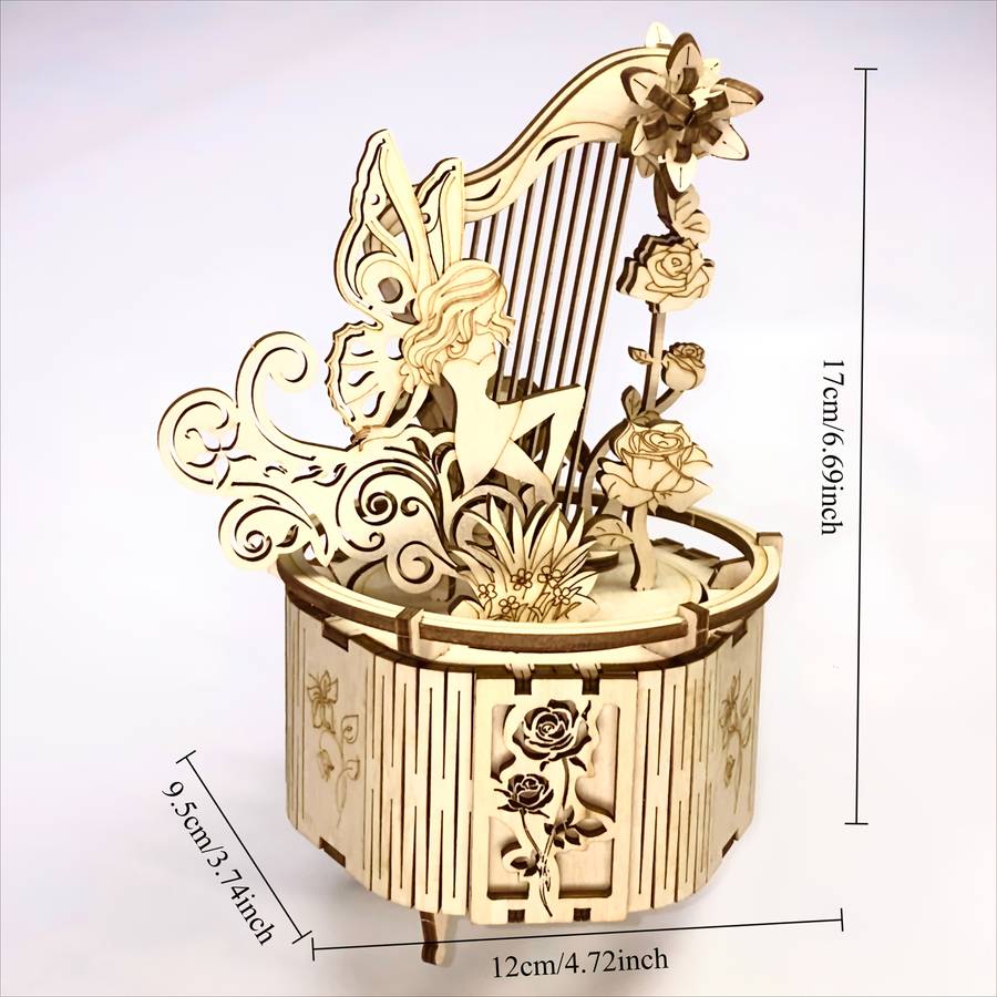 3D Puzzle Musical Instrument Model Items Rosary