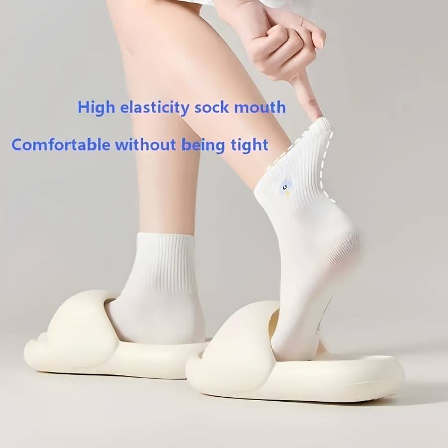 Women S Socks Color 5 Pairs Size Asian Onesize