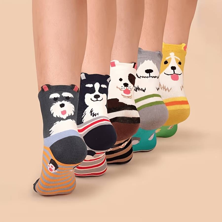 Women S Socks Color 5Pairs Mixed Colors