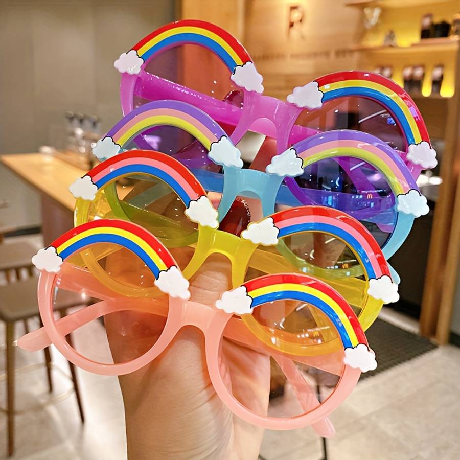 Kids Glasses Color 5 Pairs Of Glasses